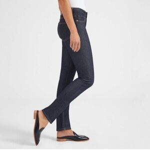 Everlane The Mid-Rise Skinny Jean Dark Indigo Size 24 NWT